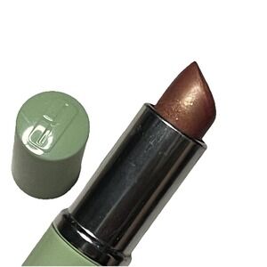 Vintage Clinique Different Lipstick Think Bronze Shimmer Brown Unique Rare New